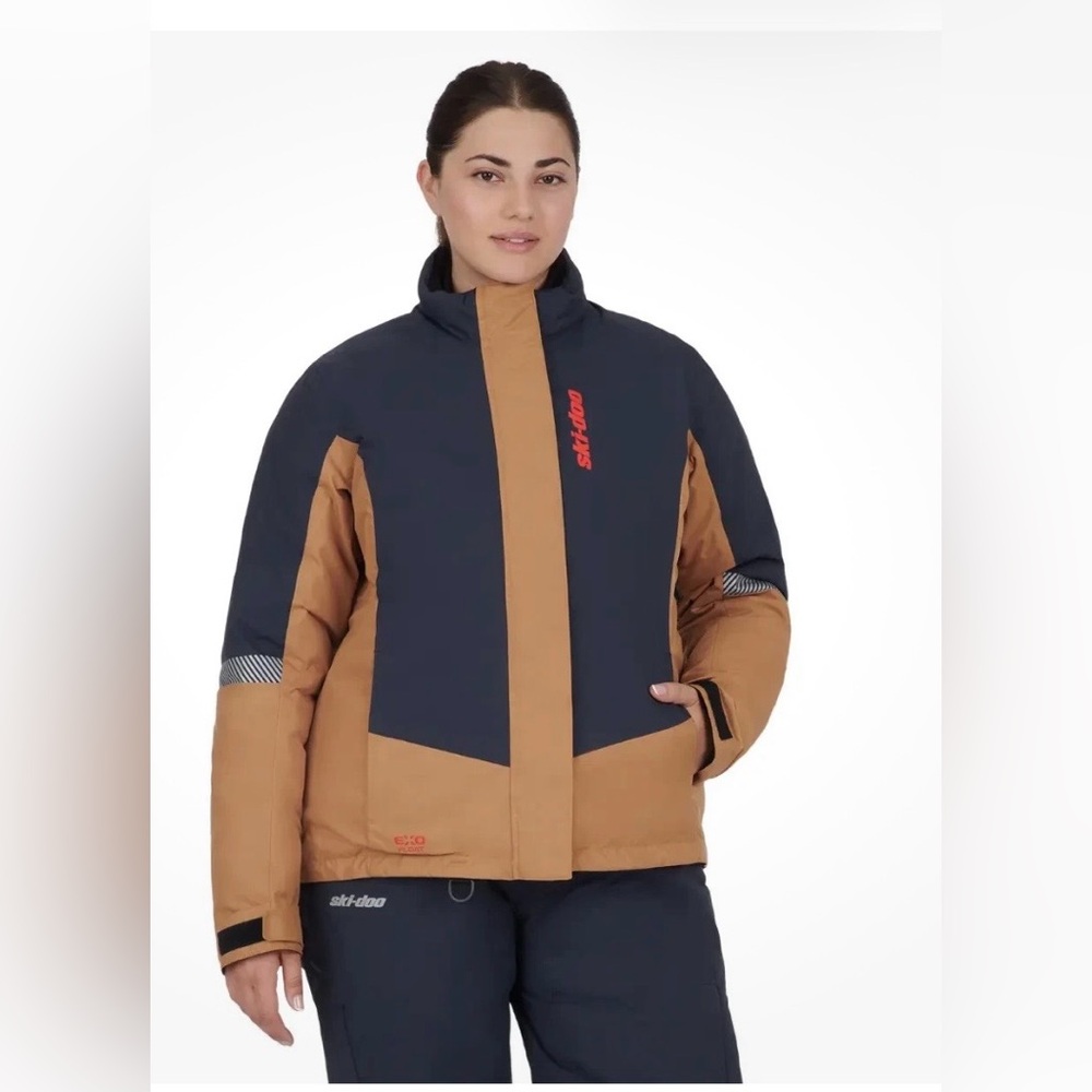 SKI-DOO LADIES VASA SNOWMOBILE JACKET IN DARK NAVY/BLEU MARINE